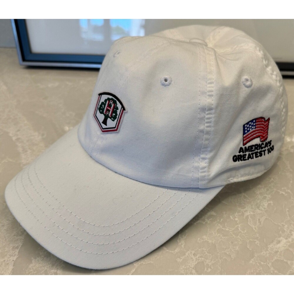 RICH HARVEST FARMS - American Needle Golf Hat - Men's Adjustable - White